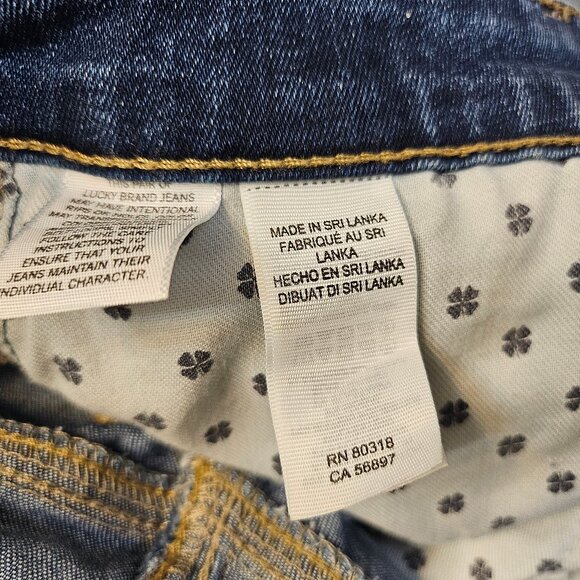 Lucky Brand Women's Blue Ava Skinny Jeans Size: 00/24 - Picture 9 of 12